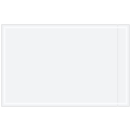 Bsc Preferred 5 1/8 x 8'' ''Clear Face'' Document Envelopes, 1000PK BUY00025839